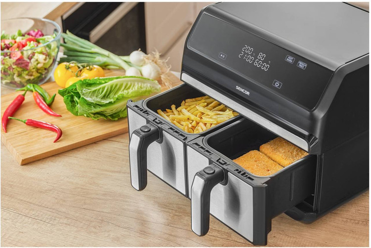 سرخ کن بدون روغن سنکور مدل SFR-9500 ظرفیت 8 لیتری