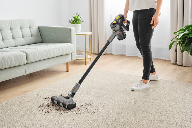جاروشارژی سنکور مدل SVC8725GD با باتری ۵۰ دقیقه