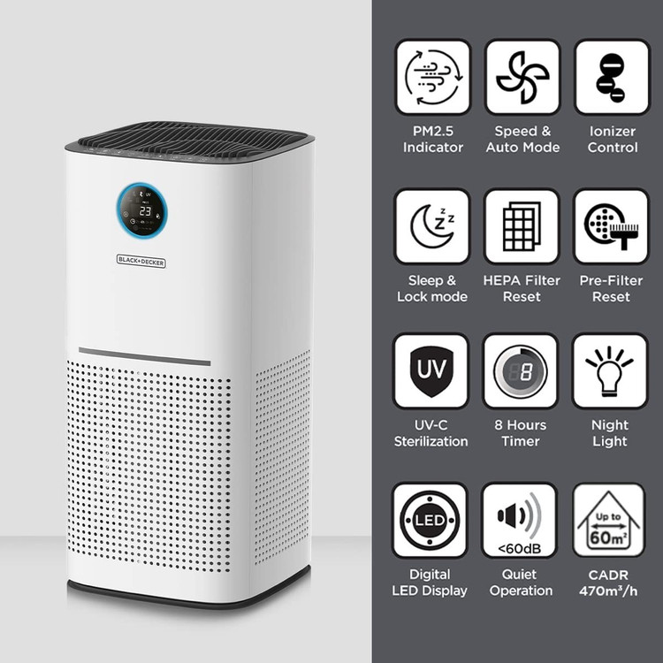 تصفیه کننده هوا بلک اند دکر مدل AP3560