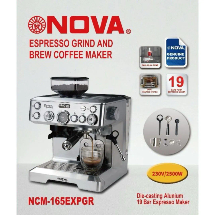 اسپرسو ساز نوا مدل NCM-165EXPGR