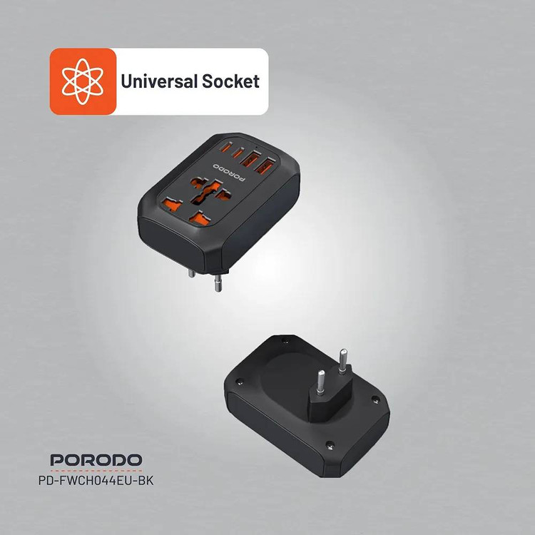 آداپتور شارژر پرودو مدل PD-FWCH044UK