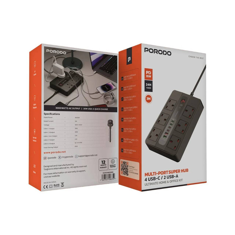 چندراهی برق پرودو مدل PD-FWCH009-3M