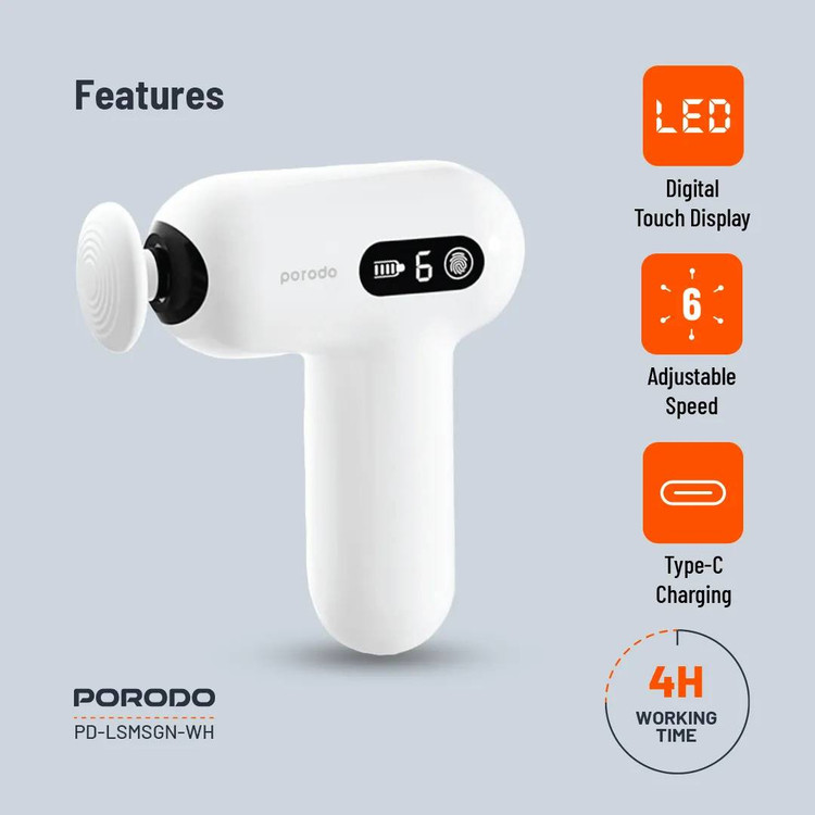 ماساژور تفنگی برقی پرودو مدل Active Precision