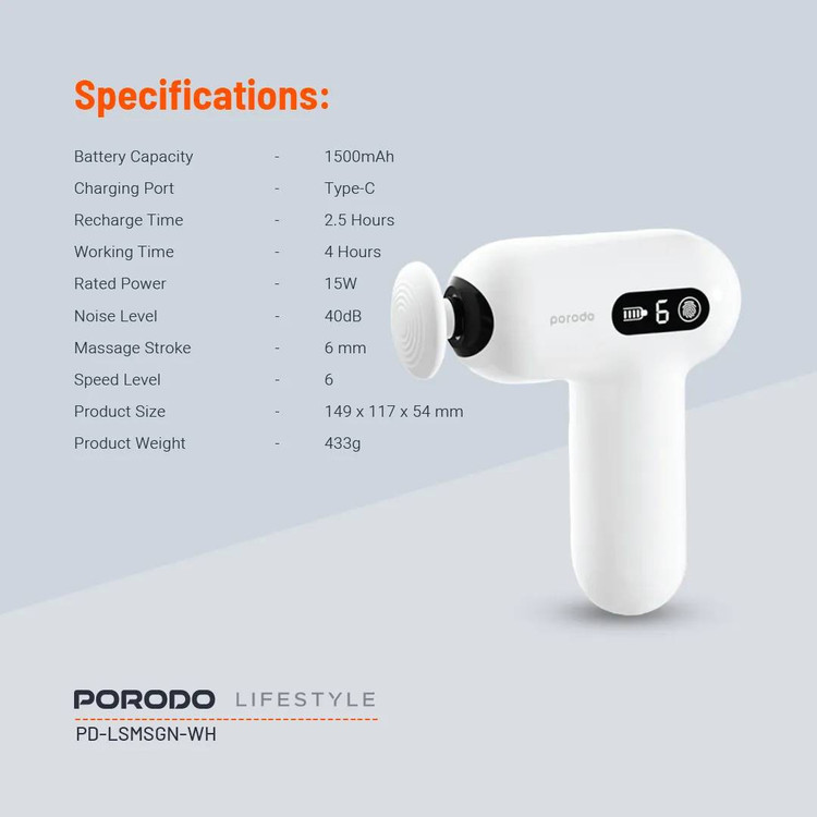 ماساژور تفنگی برقی پرودو مدل Active Precision
