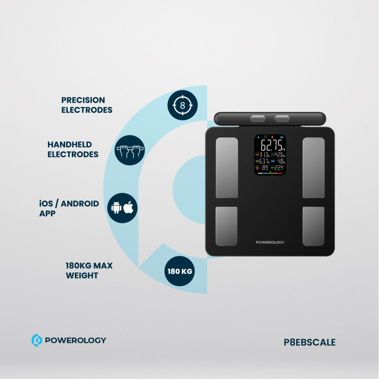 ترازوی هوشمند پاورولوژی مدل P8EBSCALE