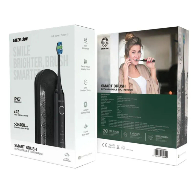 مسواک برقی گرین لاین مدل GL-SB07 شارژی و هوشمند