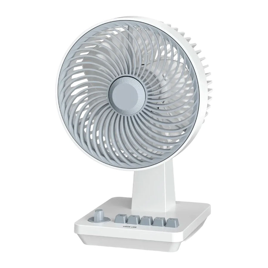 پنکه شارژی رومیزی کلاسیک گرین لاین Green Lion Classic 8″ Desktop Fan