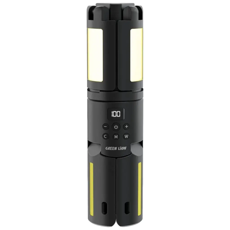 چراغ کمپینگ گرین لاین مدل TRIO BEAM RGB سه پایه ای