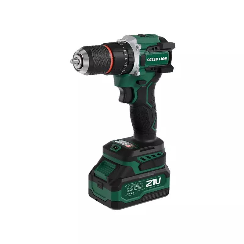 دریل چکشی شارژی گرین لاین مدل GD-16 Pro ظرفیت ۲۱ ولت