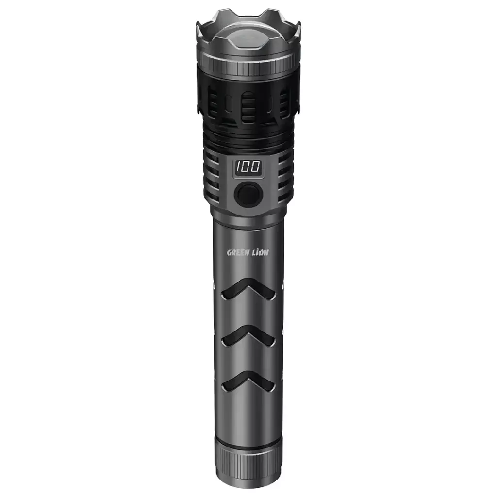 چراغ قوه گرین لاین مدل HUNTER PRO برد ۶۰۰ متر LED