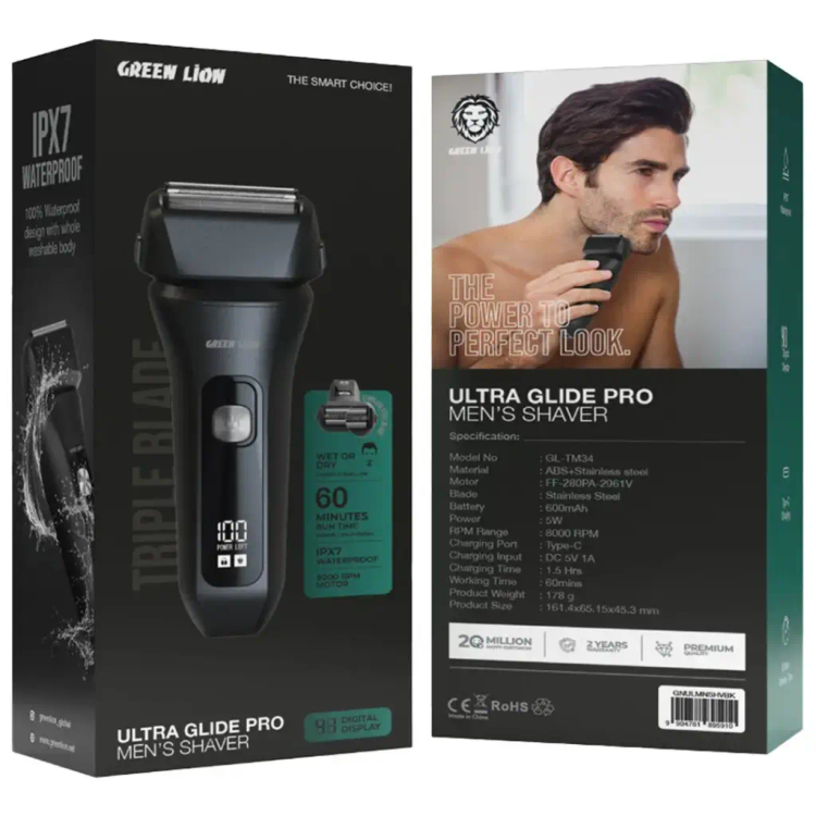 ماشین اصلاح گرین لاین مدل Ultra Glide (Mens Shaver)