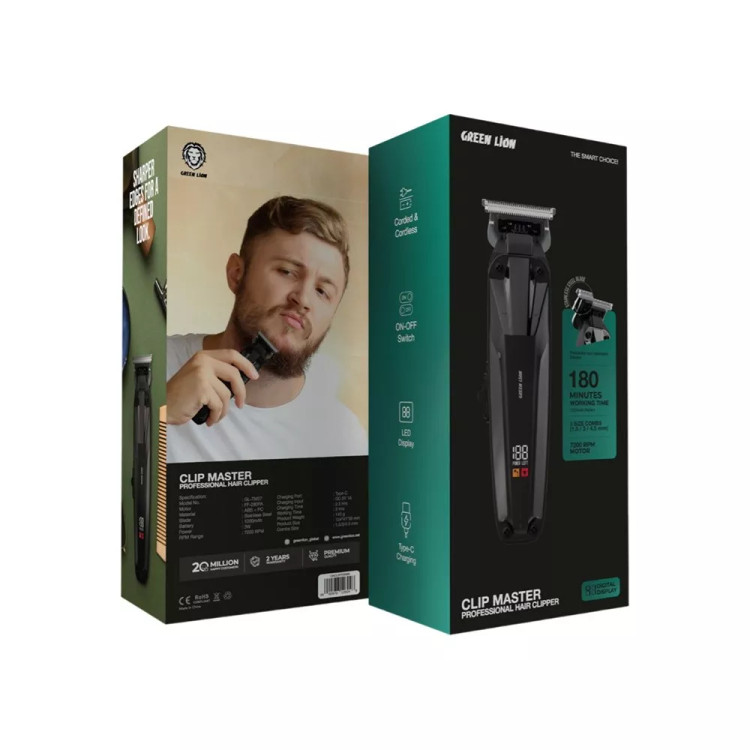 ماشین اصلاح گرین لاین Clip Master با تیغه استیل ضد زنگ