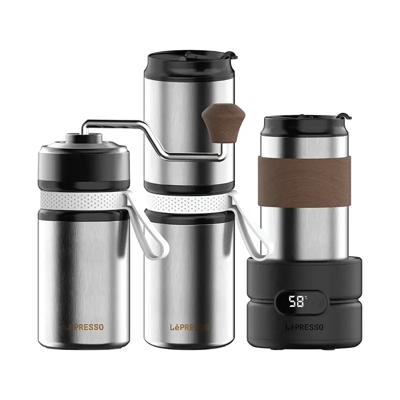 ست قهوه چهار کاره لپرسو Lepresso LP4IN1OCFFS Grindgo Coffee Set