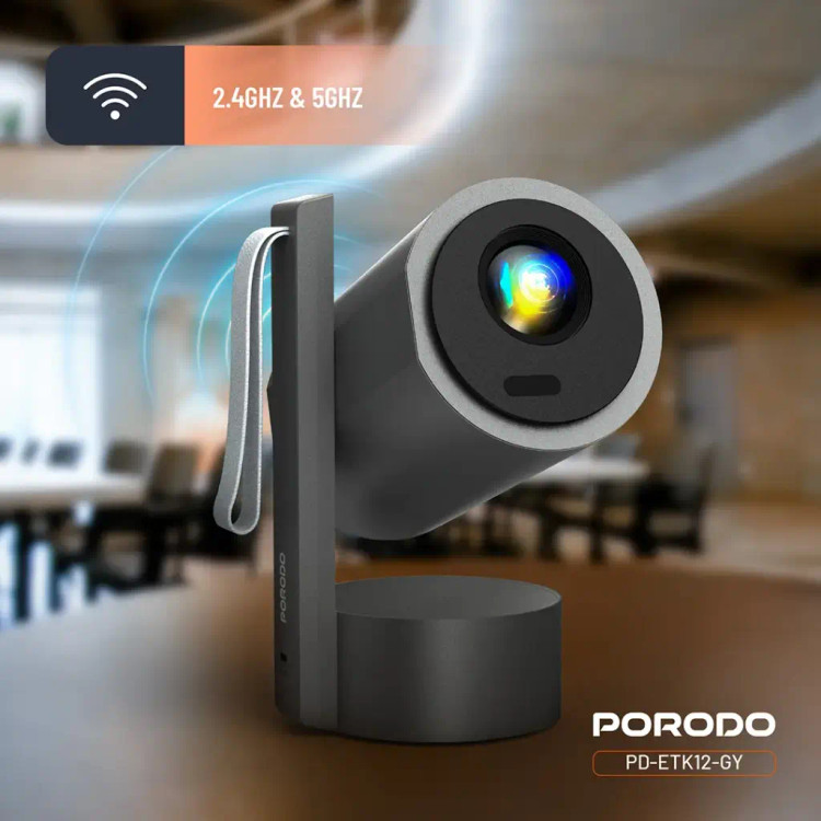 ویدیو پروژکتور پرودو مدل SMART PROJECTOR کیفیت FULL HD قابل حمل