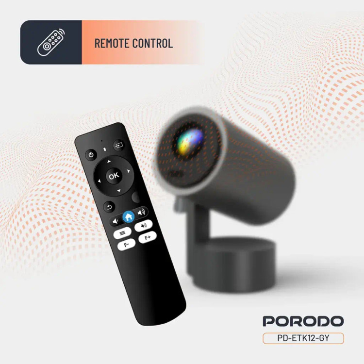 ویدیو پروژکتور پرودو مدل SMART PROJECTOR کیفیت FULL HD قابل حمل