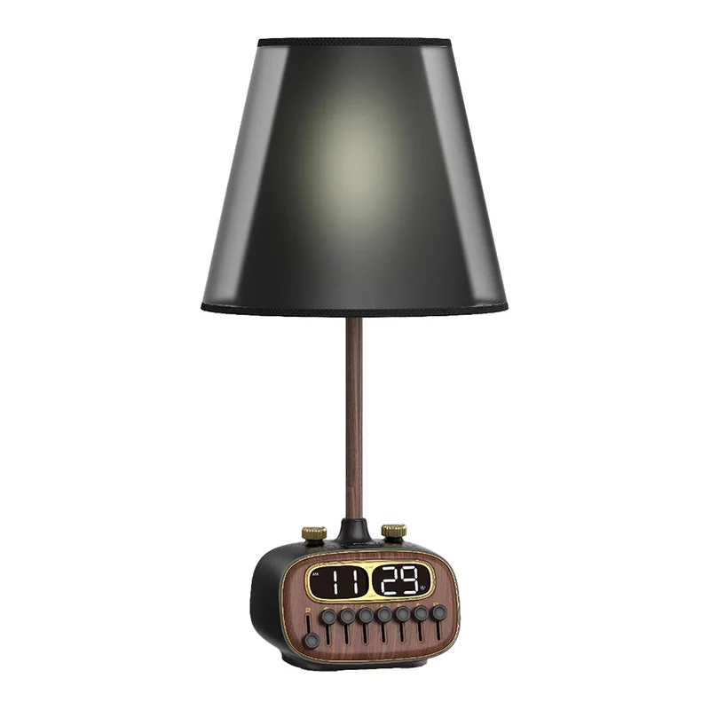 آباژور رومیزی و اسپیکر بلوتوث پرودو Porodo Retro Desk Lamp PD-RDBTSCP