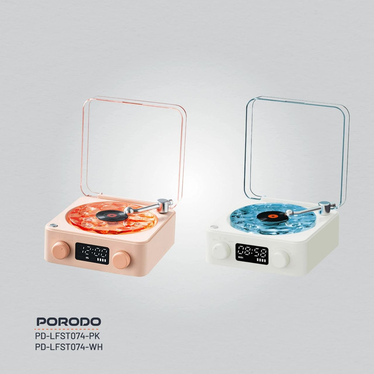 اسپیکر طرح گرامافون Porodo