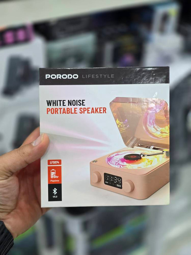 اسپیکر طرح گرامافون Porodo