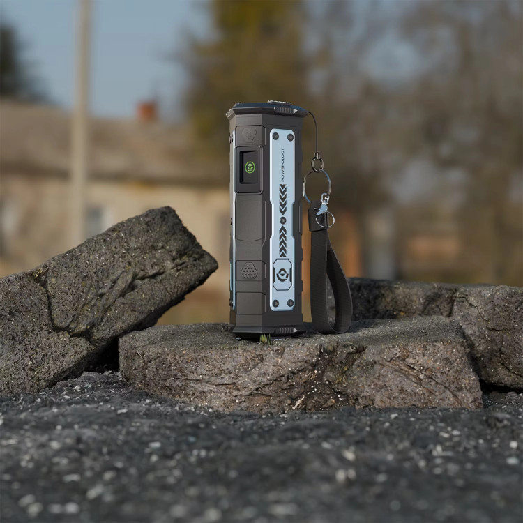 پاوربانک پاورولوژی مدل TorchPower PPBCHA91BK ظرفیت 20000 میلی آمپر ساعت