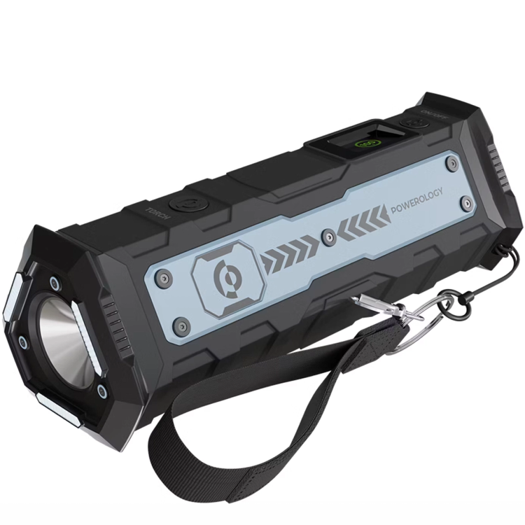 پاوربانک پاورولوژی مدل TorchPower PPBCHA91BK ظرفیت 20000 میلی آمپر ساعت