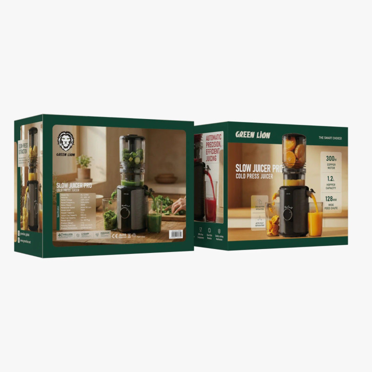 آبمیوهگیر گرین لاین مدل GNSLOWJU350 ظرفیت ۱.۲ لیتر