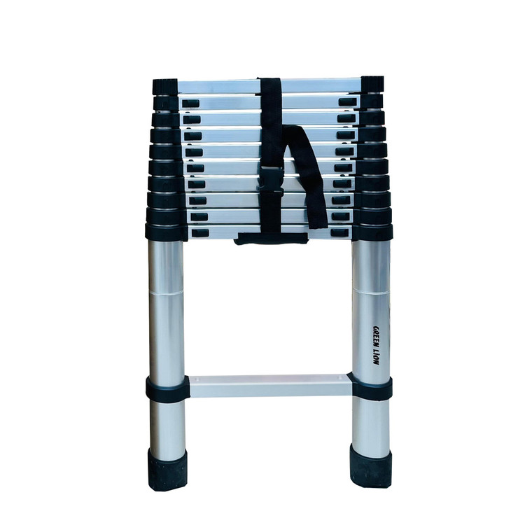 نردبان تلسکوپی گرین لاین Green Lion مدل Telescopic Ladder ارتفاع 3.2 متر – 11 پله