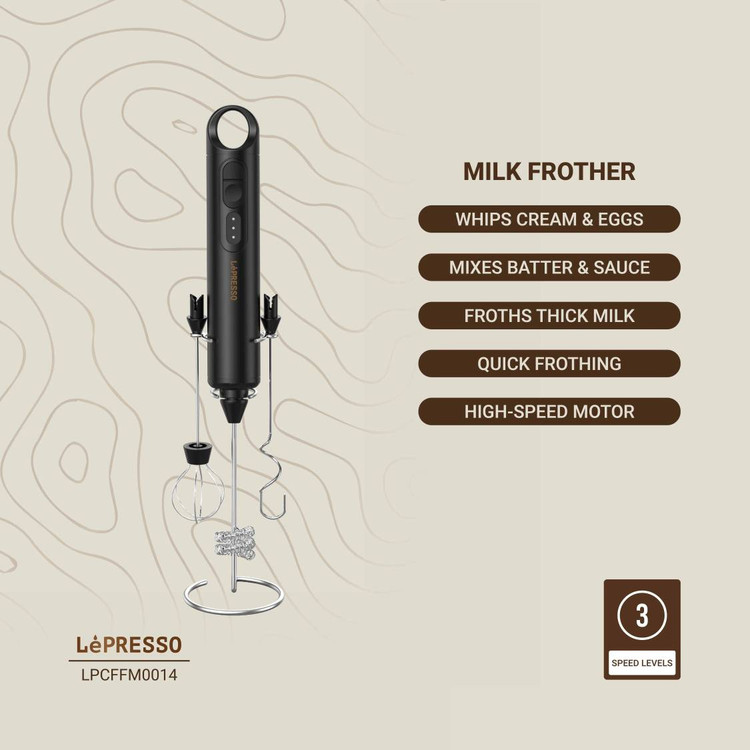 کفساز شارژی دستی برند LePresso مدل LPCFFM0014