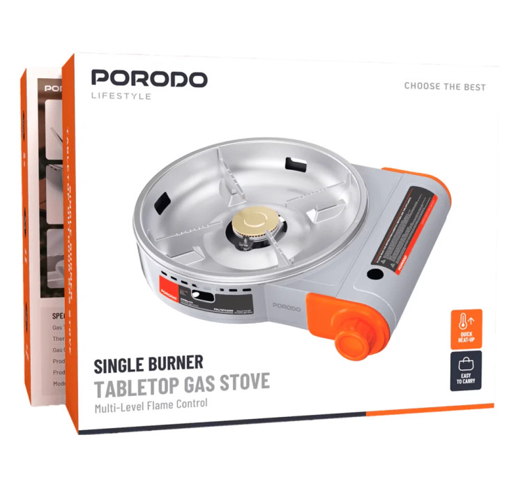 اجاق گاز رومیزی قابل حمل پرودو Single Burner Butane با توان 2.8KW