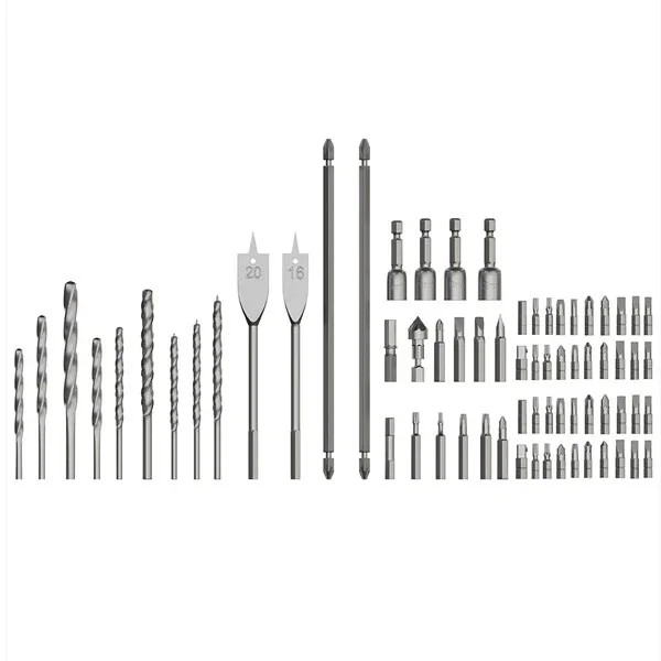 دریل چکشی شارژی گرین لاین مدل GD-12 Edge Pro | موتور براشلس و ست ۶۹ تکه متعلقات