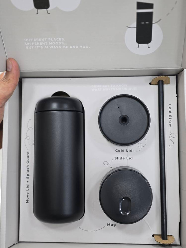 تراول ماگ یا فلاسک ۳ کاره برند LePRESSO مدل TripleQuench (Trio Tumbler)