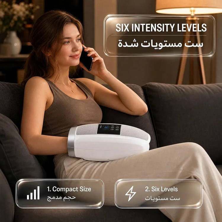 ماساژور گرمایشی دست و انگشتان برند پرودو مدل PD-APHNDMS-GY