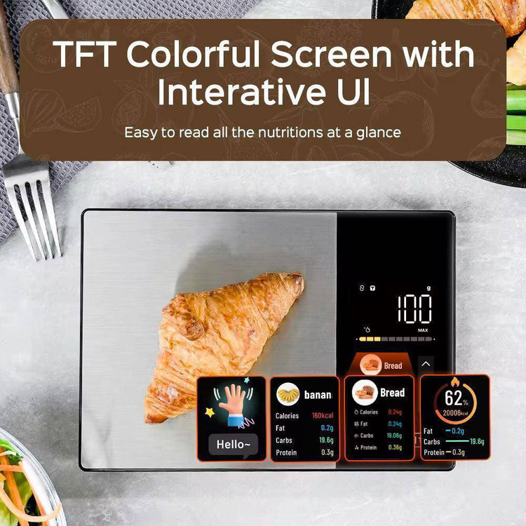 ترازو کالری شمار هوشمند (Smart Kitchen Scale) مدل KN2432WB