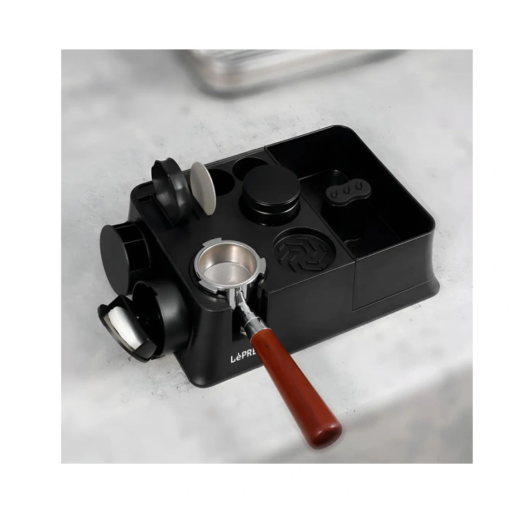 استند تمپر قهوه لپرسو مدل Tamping Station 51/58mm | پایه ثابت پورتافیلتر